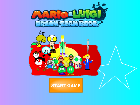 Add yourself on the title screen of Mario and Luigi: Dream Team!