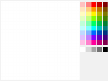 pixel art drawing board