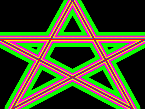 A Neon Star!