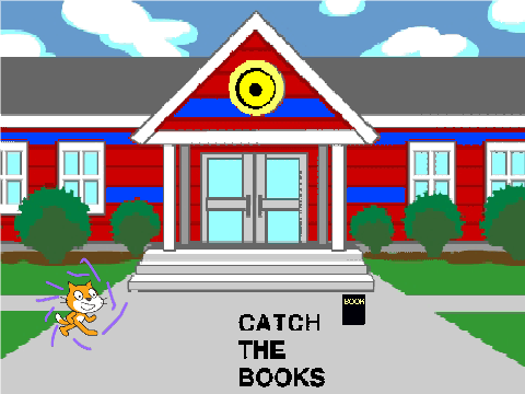 Catch the Books timed game remix