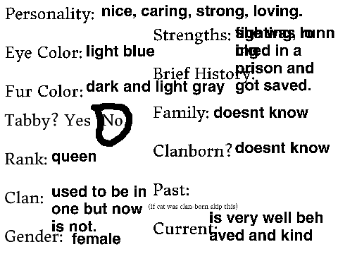 Queen Character Sheet *WORKS!* remix
