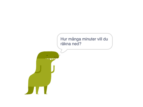 Nedräkning Lärarkodstugan