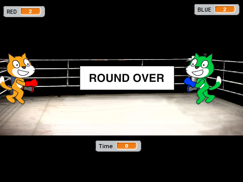 Boxing Ring - 2 PLAYER GAME