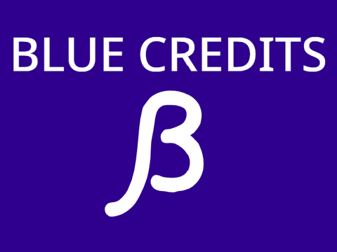 Blue Credits