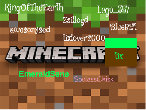 Sign here if you love Minecraft!!!!