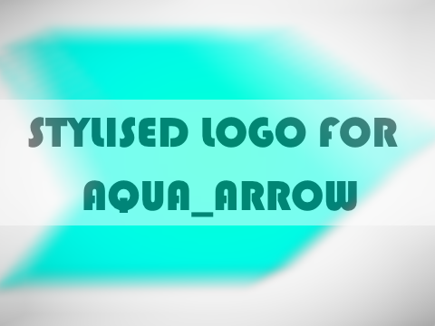 Stylised Logo for Aqua_Arrow !