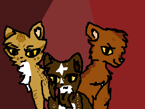 Shadowfang, Dapplefrost and Kestrelbite