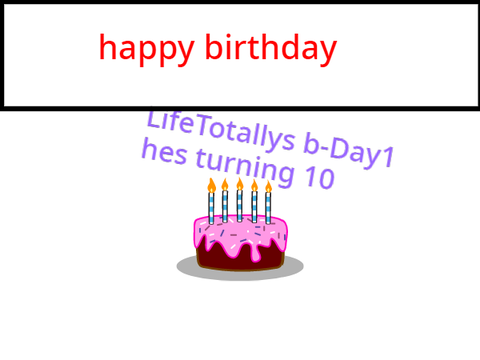 it mah B-day!