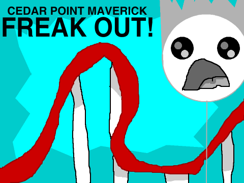 Techy Roller Coaster FREAK-OUT! (Cedar Point's Maverick)