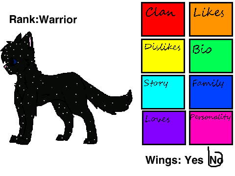 Winged Warriors RP: Nightfur