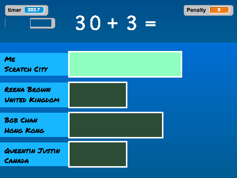 Math Game (similar to World Maths Day)