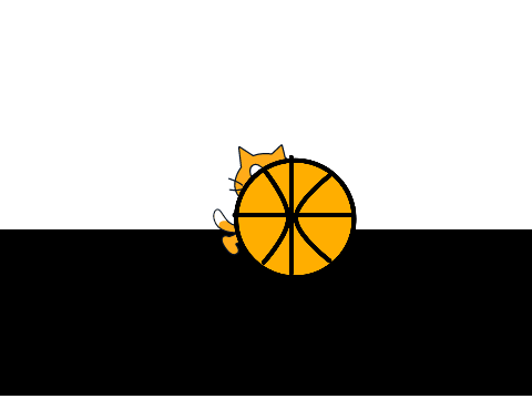Scratch throws basketball at your face