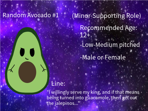 Random Avocado Entry.