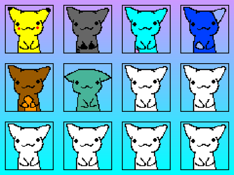 Add your OC as a licky cat!