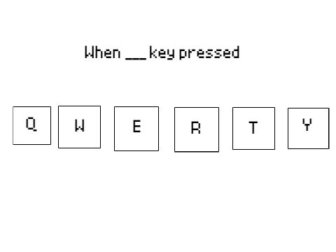 When ___ Key Pressed