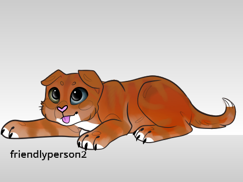 Rustfur-Warrior cats OC
