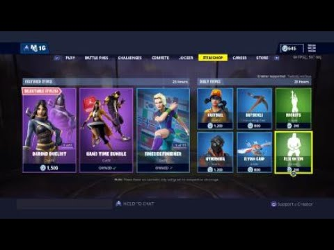 Item Shop 6/2/19