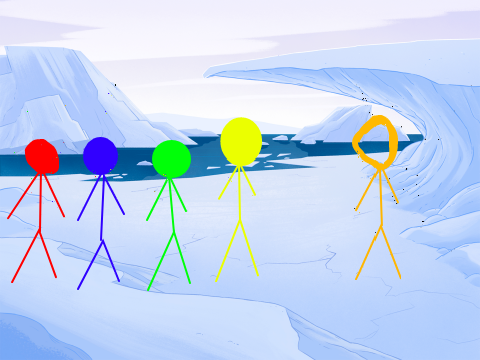 the stick mans