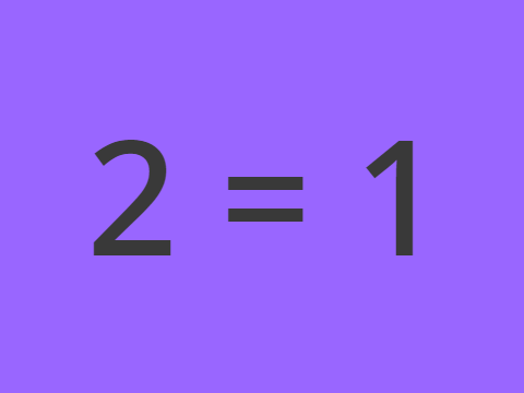 BREAKING NEWS! 2=1