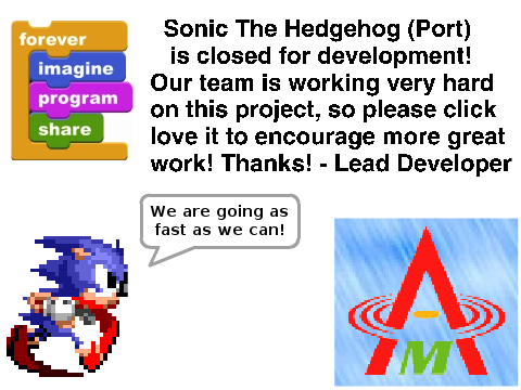 Sonic The Hedgehog (Port): CLOSED FOR DEVELOPMENT