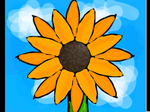 Sunflower art