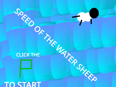 speed of the water sheep