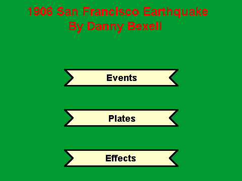 1906 San Francisco Earthquake (School Project)