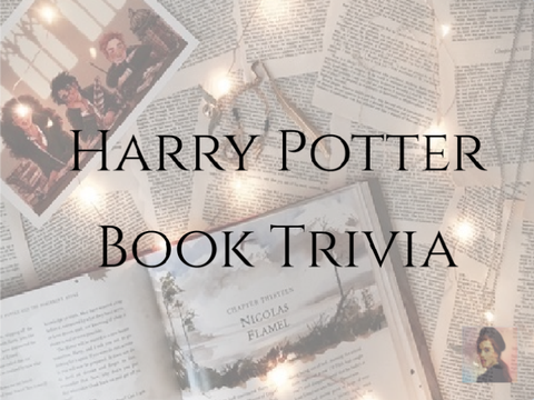 ⚡ Harry Potter Book Trivia 