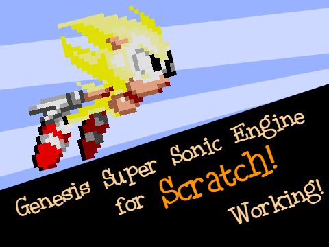 Genesis Working Super Sonic Engine