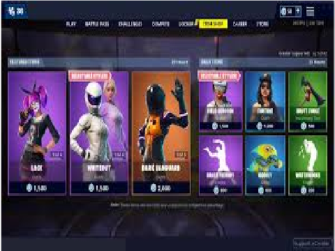 Item Shop 6/4/19