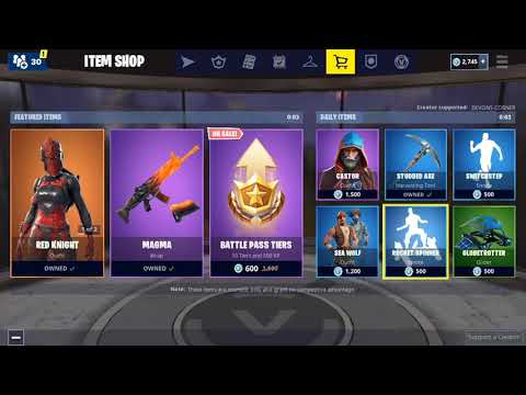 Item Shop 6/5/19