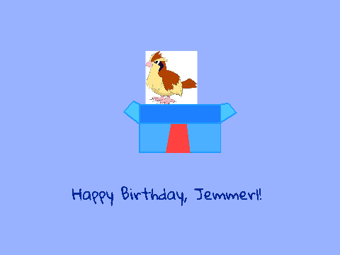 Happy (late) B-Day, Jemmerl!