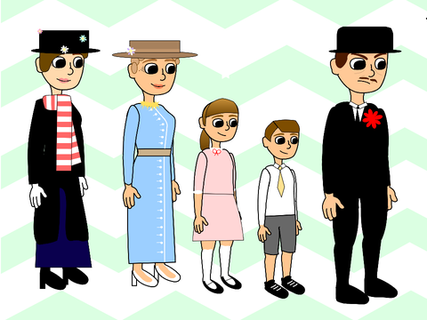 Mary Poppins (how it should have been) Cast