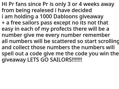 PR ANNOUNCEMENT