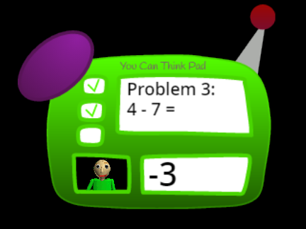 Baldi's Basics In Here School of Education Collab | This math Problem Was easy i'm Expect