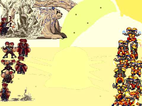 Gaara VS Naruto (Shippuden) Scene Creator