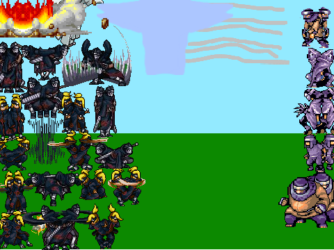Kisame & Deidara VS Sound Ninja