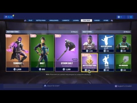 Item Shop 6/7/19