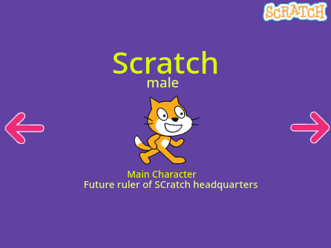 Scratch Stories Characters!