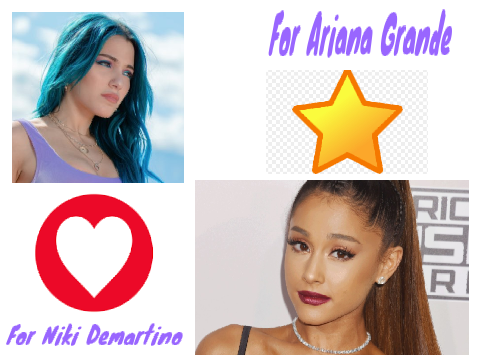 Niki Demartino or Ariana Grande?