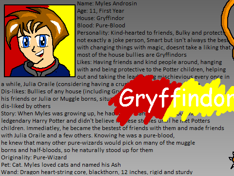 Our Life at Hogwarts RPG- Myles Androsin