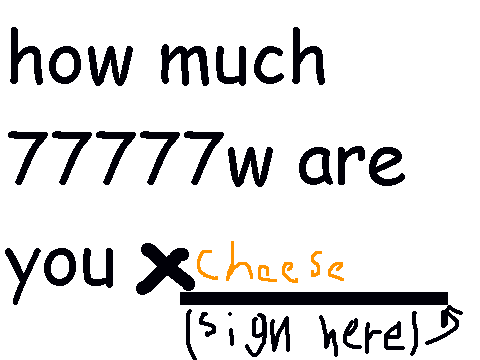 how much me are you CheeseMunchy version