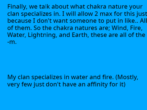 How to Make A Naruto Clan!