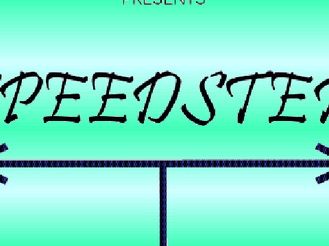 Speedster Title Screen