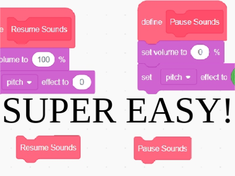 How to make Pause/Resume Sound blocks! 