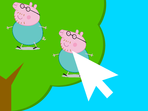 Daddy Pig Tree Clicker