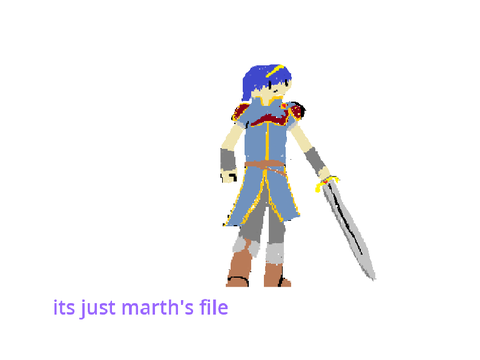 marth charactor for ssu