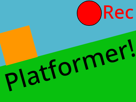 Screen Recording Platformer