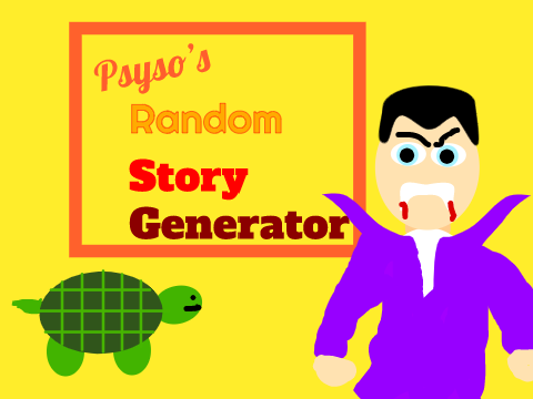 Psyso's Random Story Generator