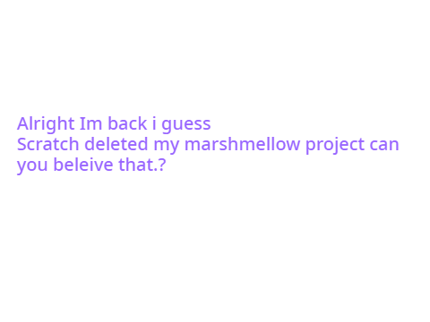 Im back